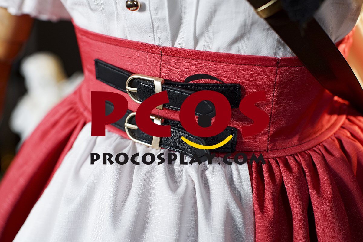 Genshin Impact 3.8 New Klee Cosplay Costume C08146-A