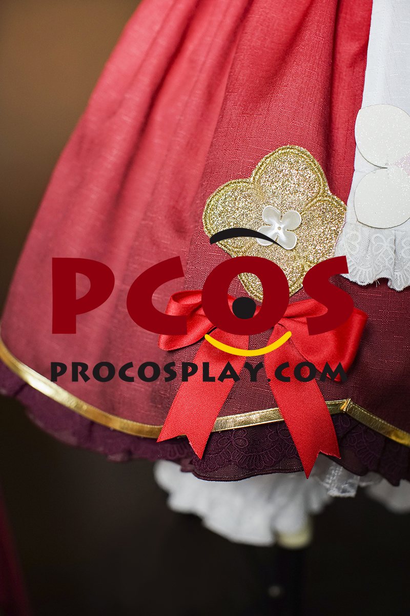 Genshin Impact 3.8 New Klee Cosplay Costume C08146-A