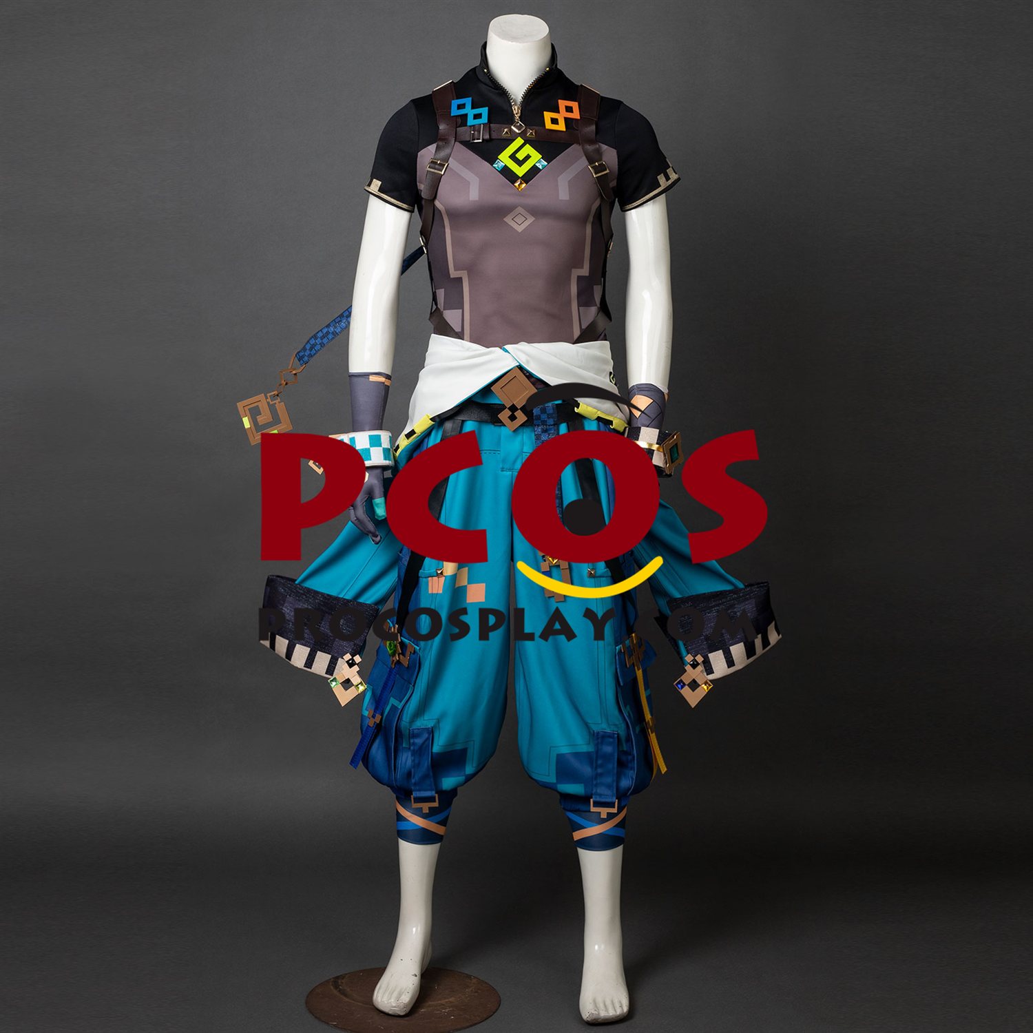 (image for) Game Genshin Impact Natlan Kinich Cosplay Costume C09177-B