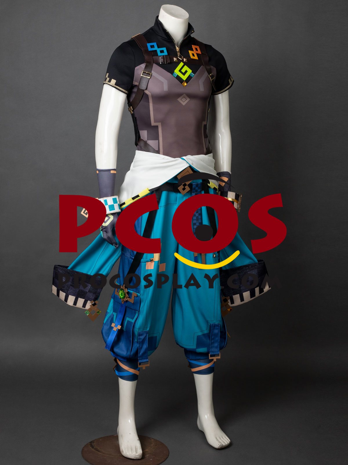 Game Genshin Impact Natlan Kinich Cosplay Costume C09177-B