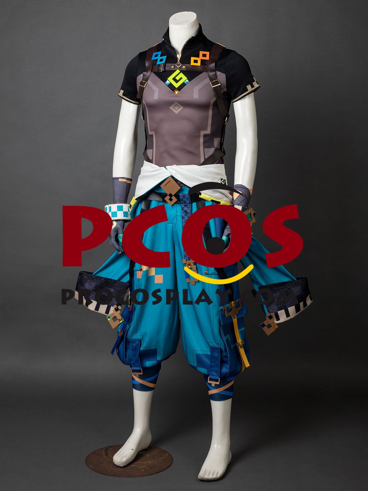 Game Genshin Impact Natlan Kinich Cosplay Costume C09177-B