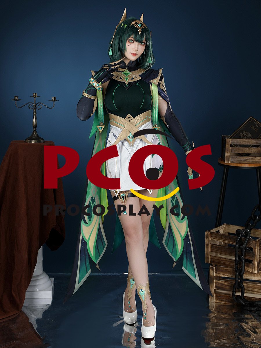 (image for) Game Genshin Impact Nefer Cosplay Costume C09610
