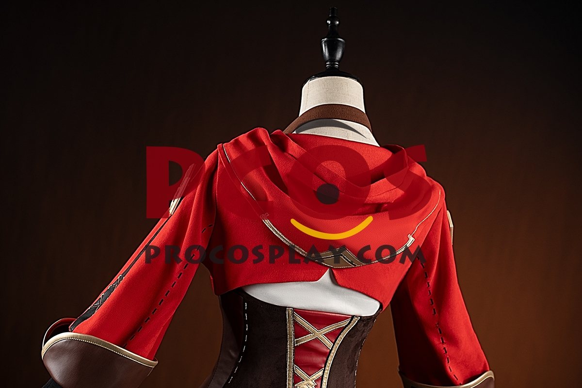 Game Genshin Impact Amber Cosplay Costume C09973