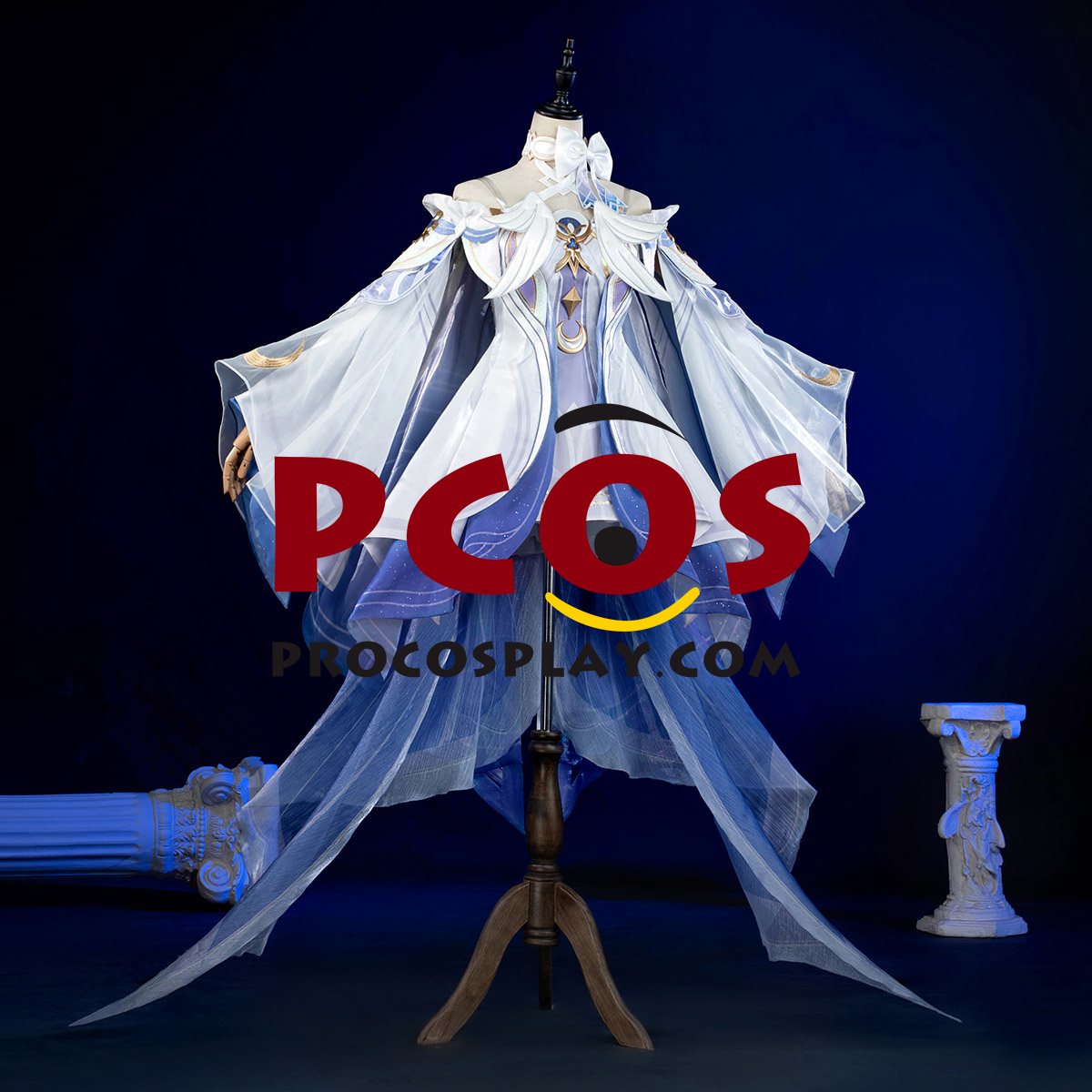 (image for) Game Genshin Impact Columbina Hyposelenia Cosplay Costume C09807