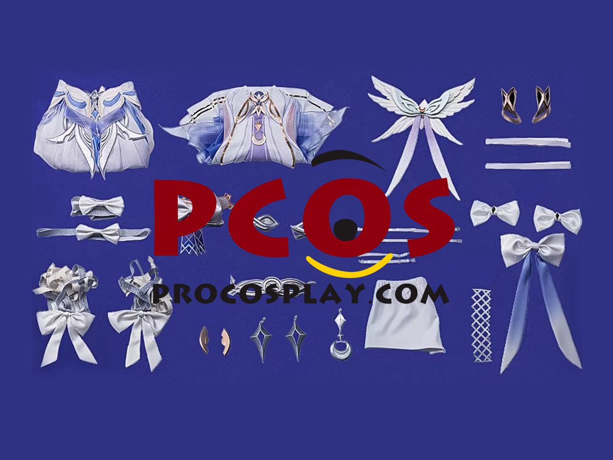 Game Genshin Impact Columbina Hyposelenia Cosplay Costume C09807
