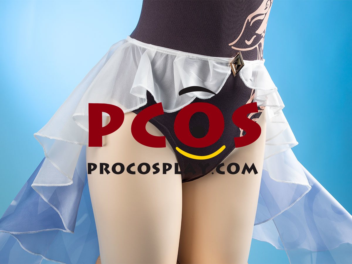 Ready to Ship Genshin Impact Ganyu Cosplay Swimsuit C07683