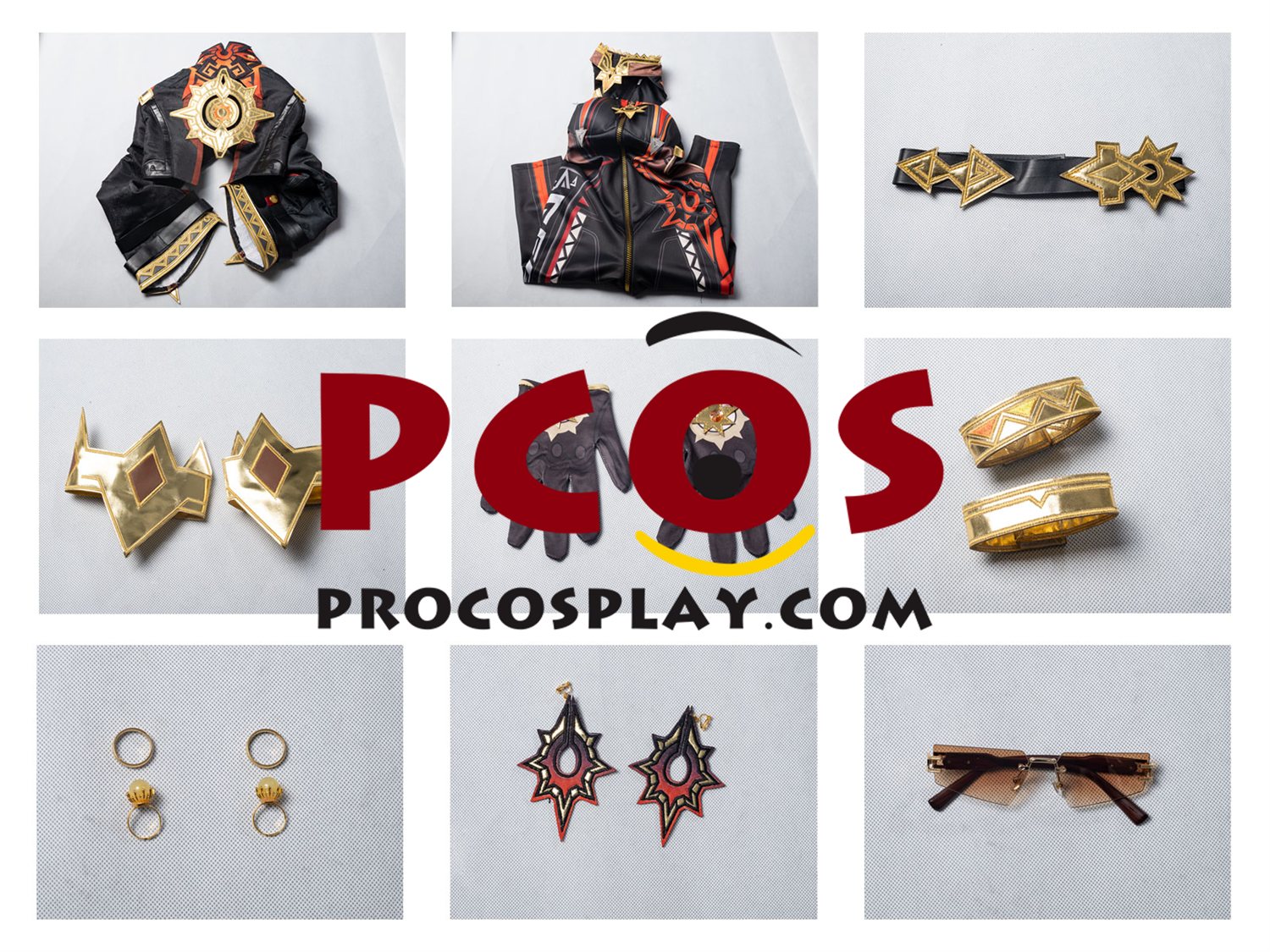 Game Genshin Impact Natlan Hephaestus Mavuika Cosplay Costume C09205-B