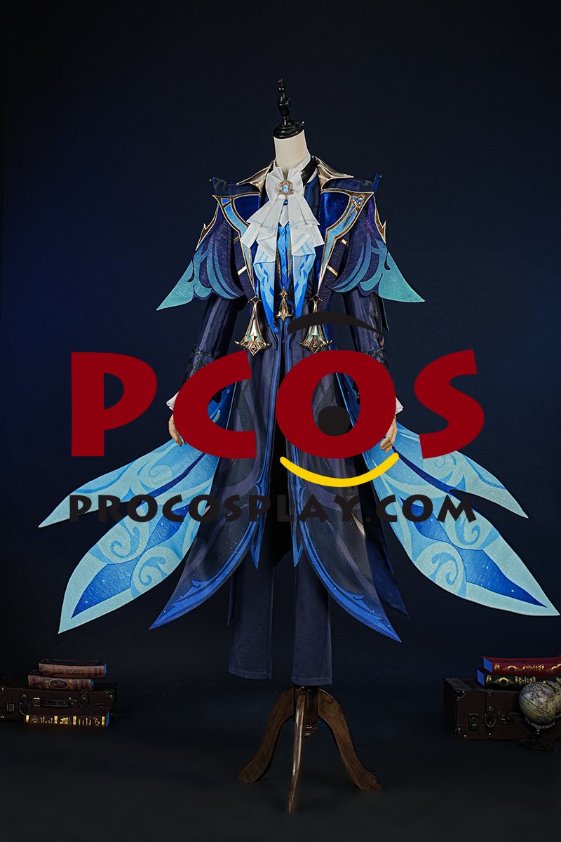 Ready to Ship New Genshin Impact Neuvillette Cosplay Costume C08837 (image for) Ready to Ship New Genshin Impact Neuvillette Cosplay Costume C08837