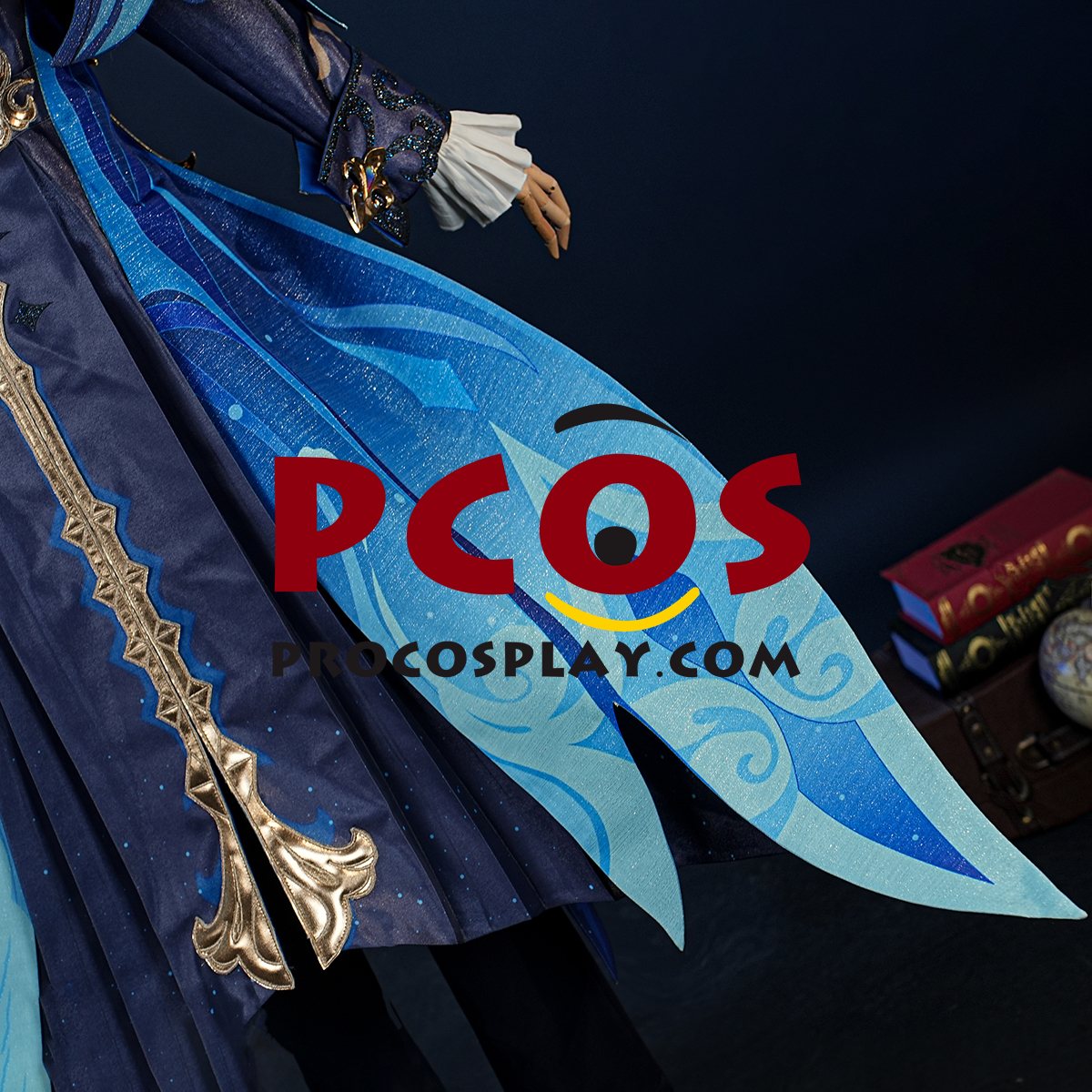 Ready to Ship New Genshin Impact Neuvillette Cosplay Costume C08837