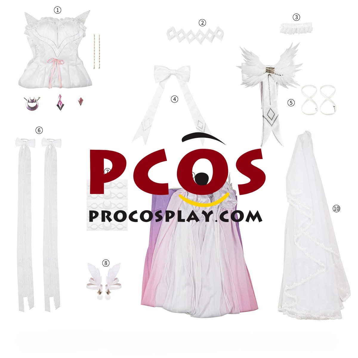 Game Genshin Impact Columbina Hyposelenia FES Cosplay Costume C09795