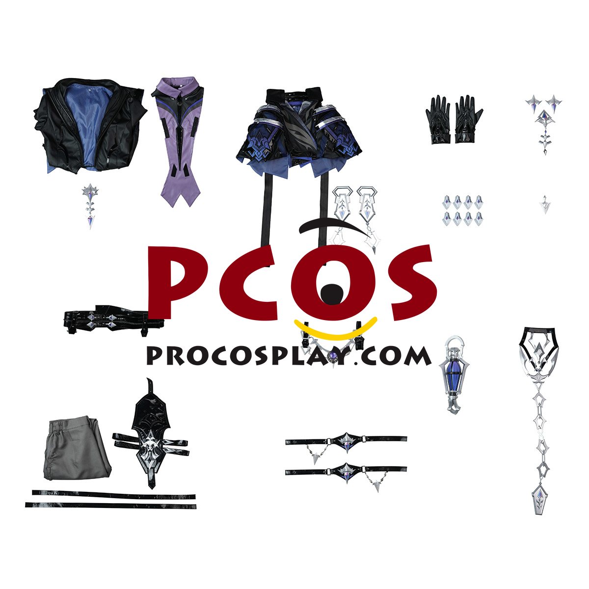 Game Genshin Impact Kyryll Chudomirovich Flins Cosplay Costume C09836