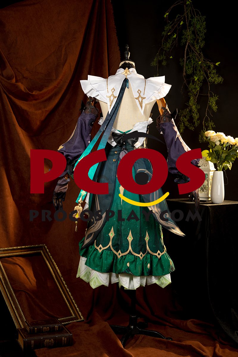 Game Genshin Impact Fontaine Perfume Designer Emilie Cosplay Costume C09124-AA