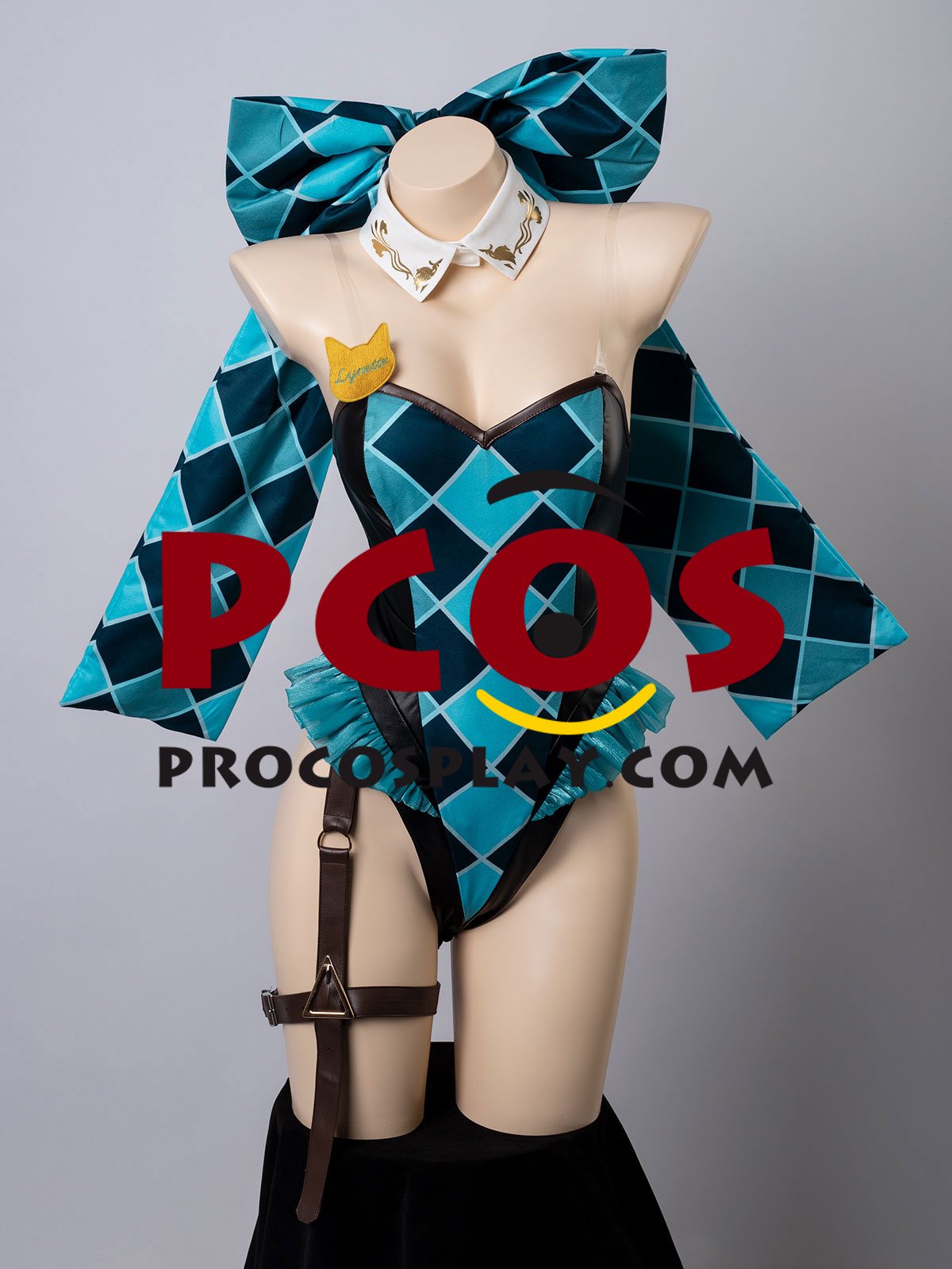(image for) Ready to ship Game Genshin Impact Lynette Bunny Cosplay Swimsuit FY0019