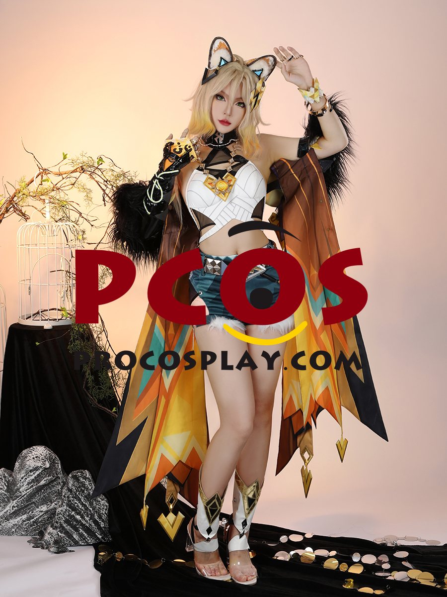 (image for) Game Genshin Impact Natlan Xilonen Cosplay Costume C09169 AA