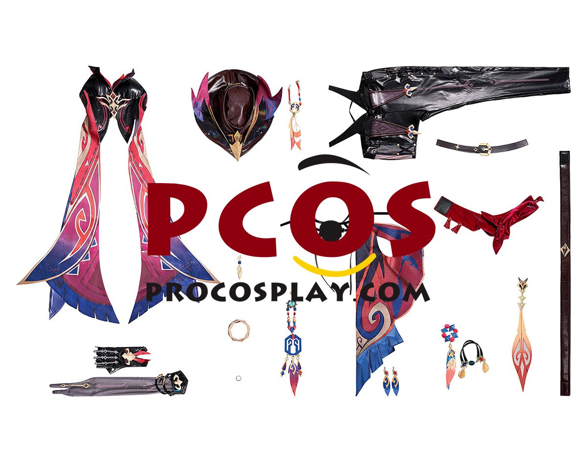 Game Genshin Impact Chasca Cosplay Costume C09254-AA