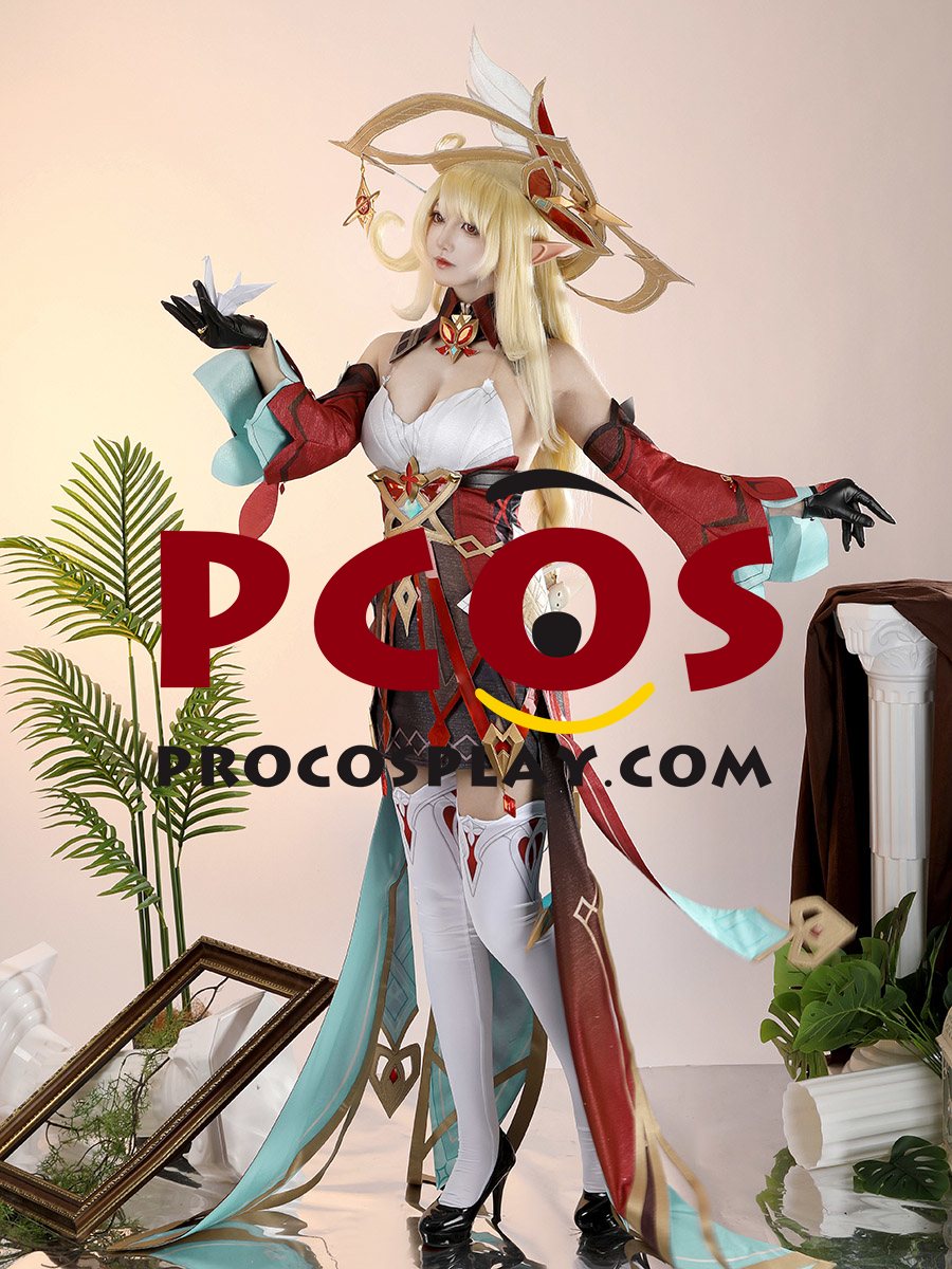Genshin Impact Alice Cosplay Costume C09765