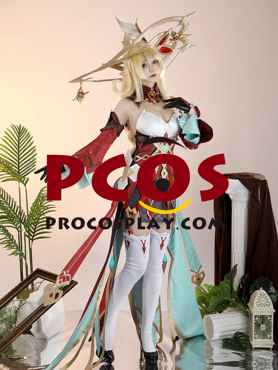 Genshin Impact Alice Cosplay Costume C09765