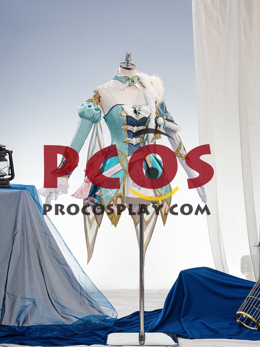 Game Genshin Impact Vesna Strivozha Cosplay Costume C10134