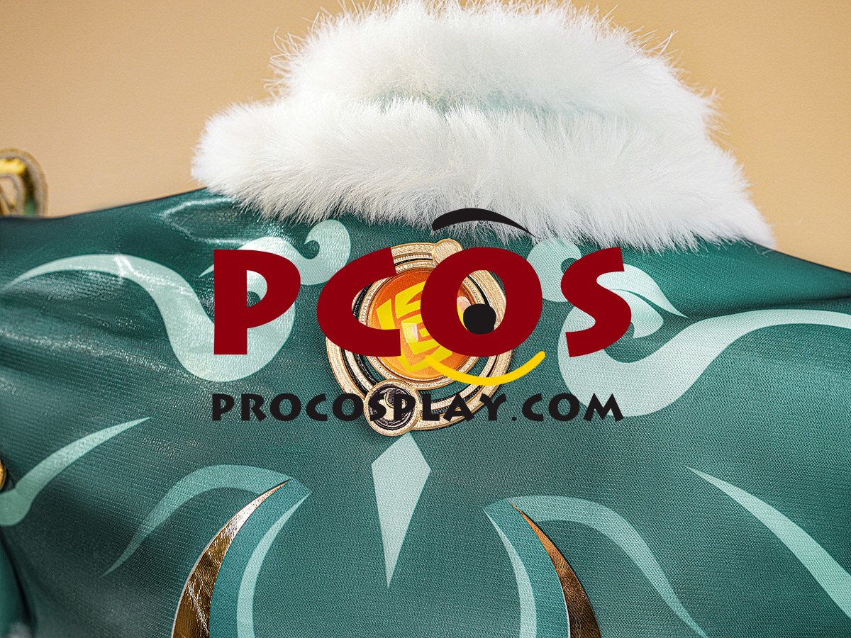 Game Genshin Impact Zibai Cosplay Costume Printed Version C09839