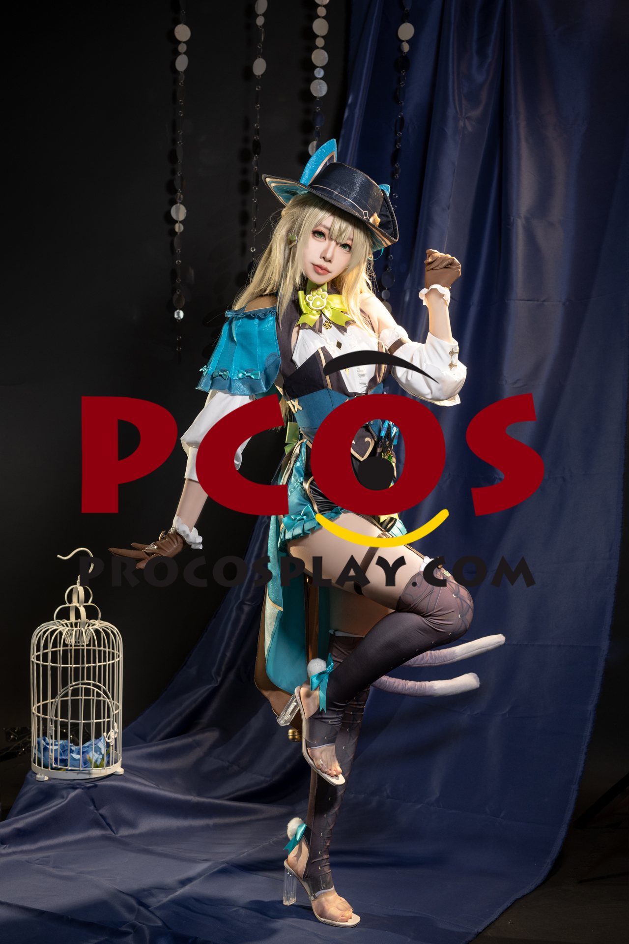 Game Genshin Impact Kirara 2024 Summer Event Cosplay Costume C09116 AA
