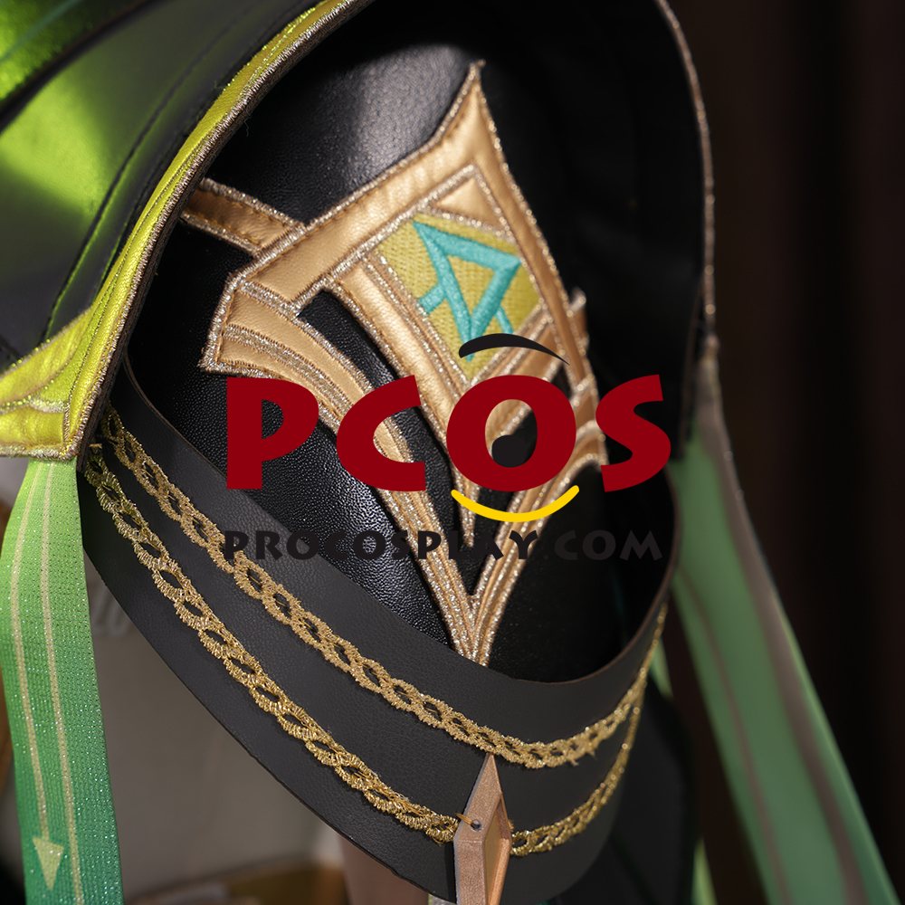 Game Genshin Impact Nefer Cosplay Costume C09730 Pleather Velvet Version