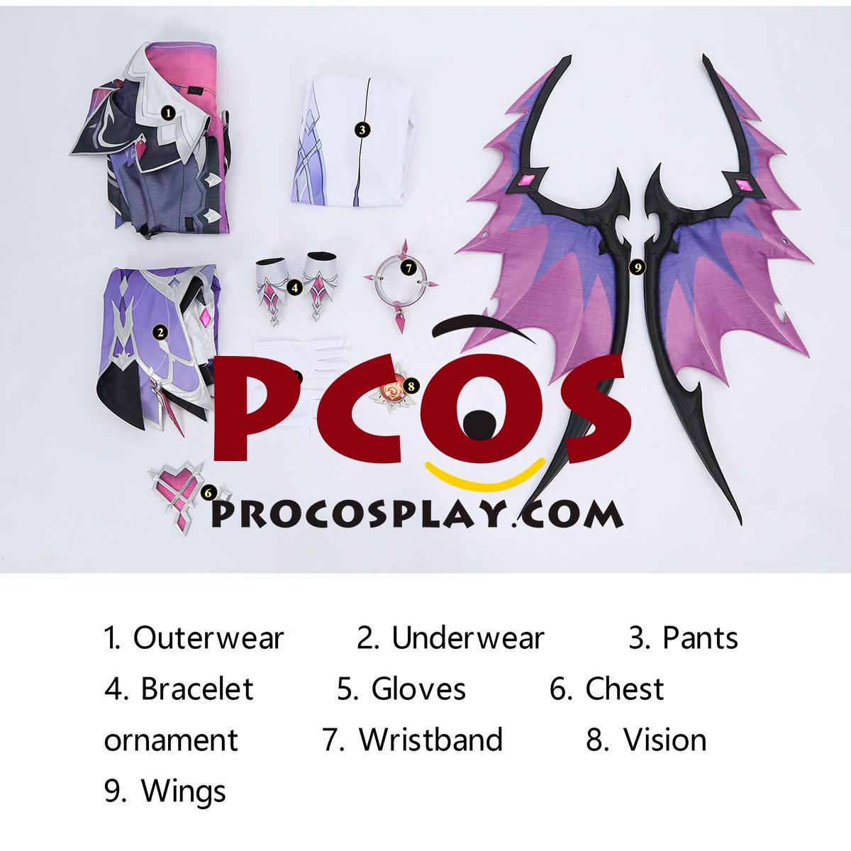 Game Genshin Impact Durin Cosplay Costume C09768