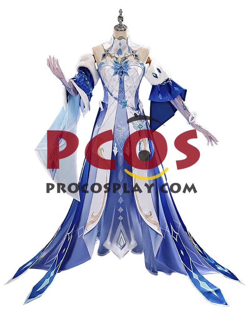 (image for) Game Genshin Impact Anastasya Feodorovna Snezhnaya Cosplay Costume Economic Version C10158E