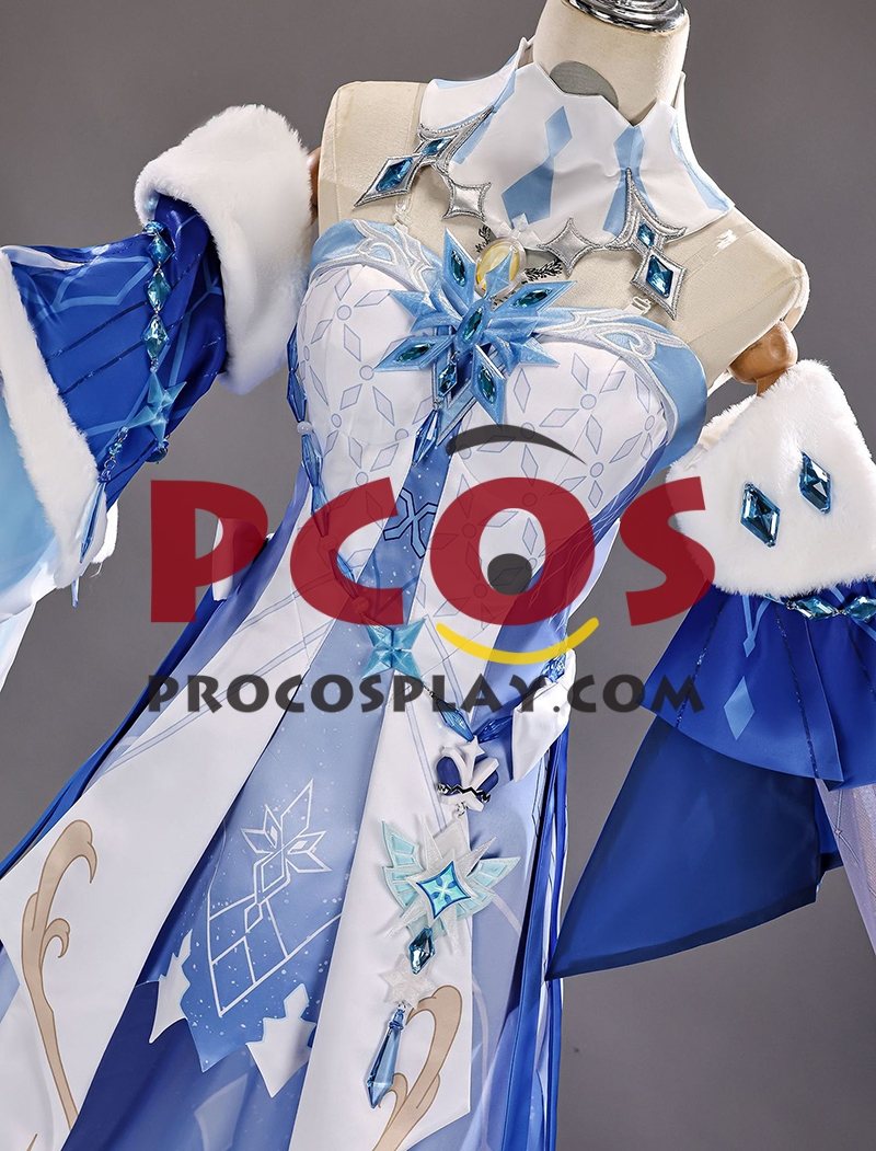 Game Genshin Impact Anastasya Feodorovna Snezhnaya Cosplay Costume Economic Version C10158E