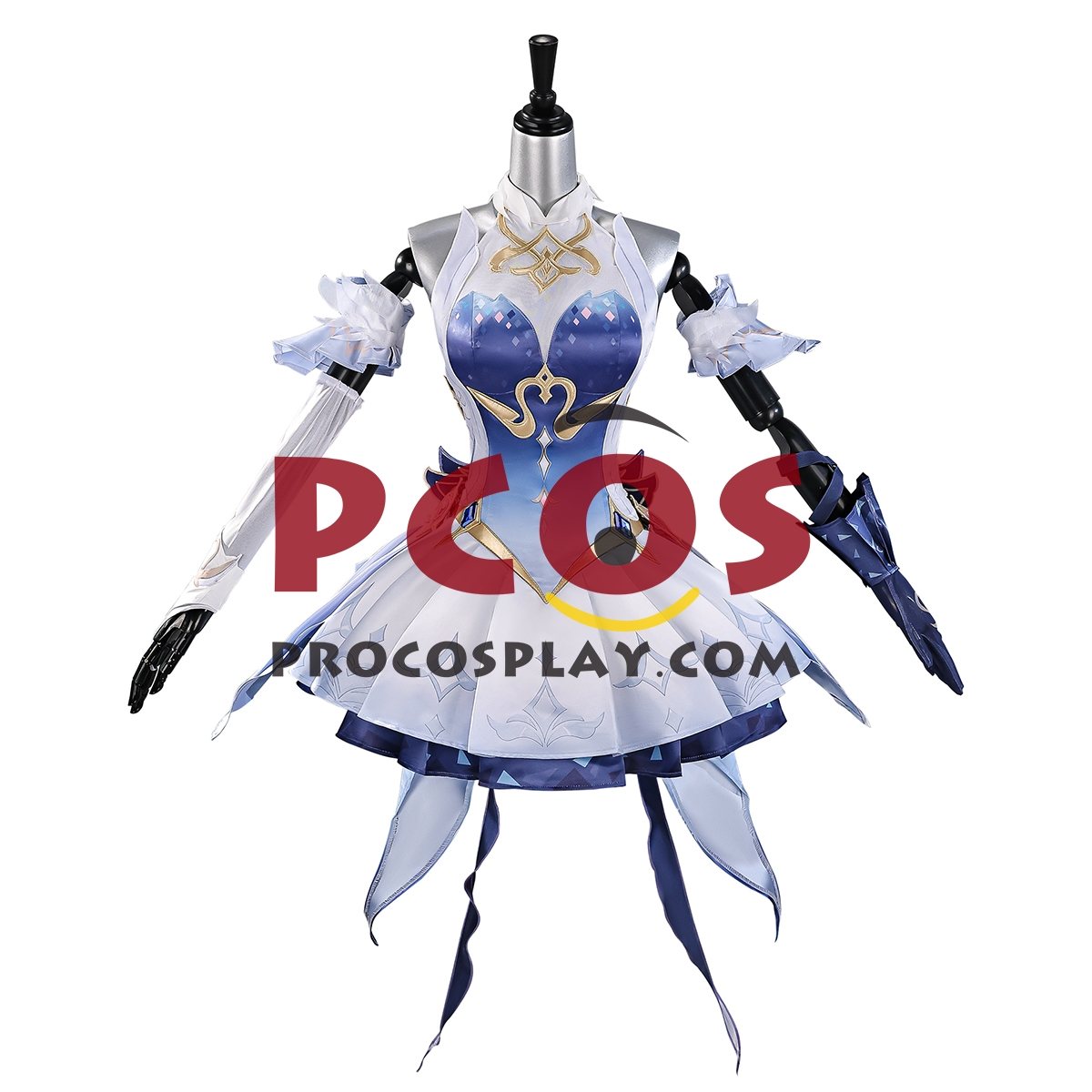 (image for) Game Genshin Impact Odette Cosplay Costume Economic Version C10114E