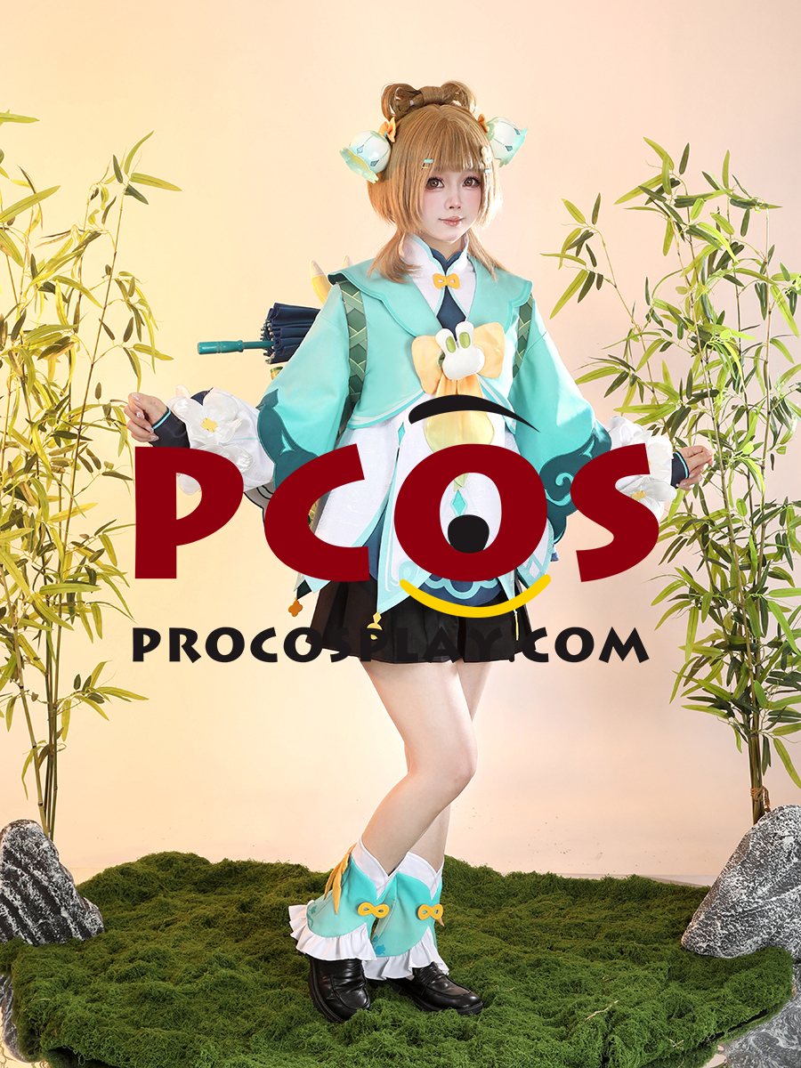 (image for) Genshin Impact 2026 Lantern Rite YaoYao Cosplay Costume C09900
