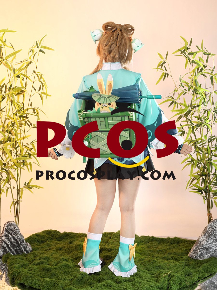 Genshin Impact 2026 Lantern Rite YaoYao Cosplay Costume C09900