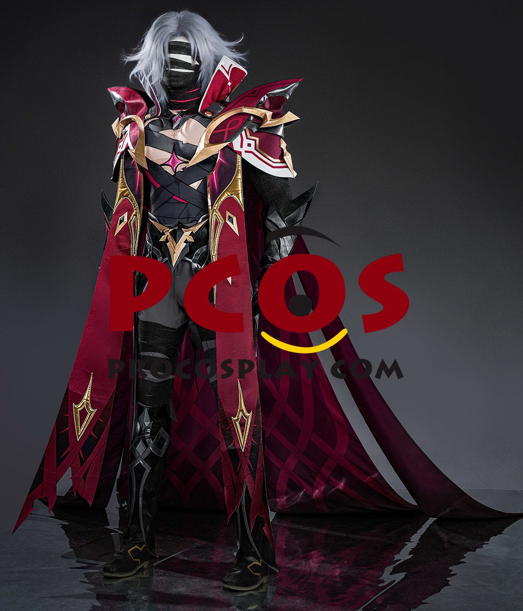 Game Genshin Impact Racher of Solnari Rerir Cosplay Costume Set C09915