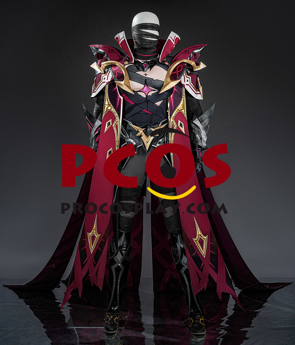 Game Genshin Impact Racher of Solnari Rerir Cosplay Costume Set C09915