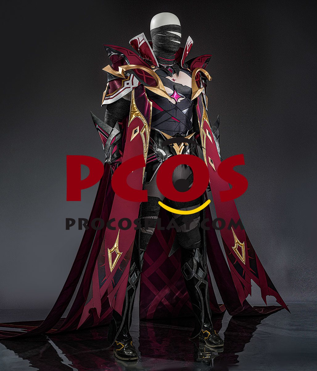 Game Genshin Impact Racher of Solnari Rerir Cosplay Costume Set C09915