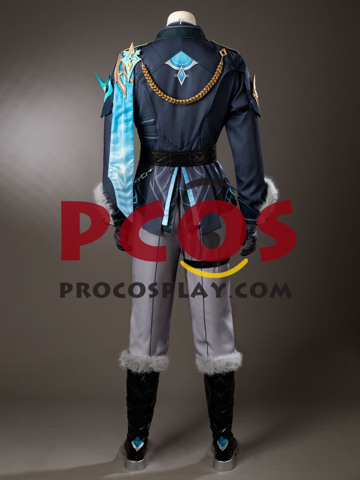 Game Genshin Impact Aether Cosplay Costume Snezhnaya Version C10135E
