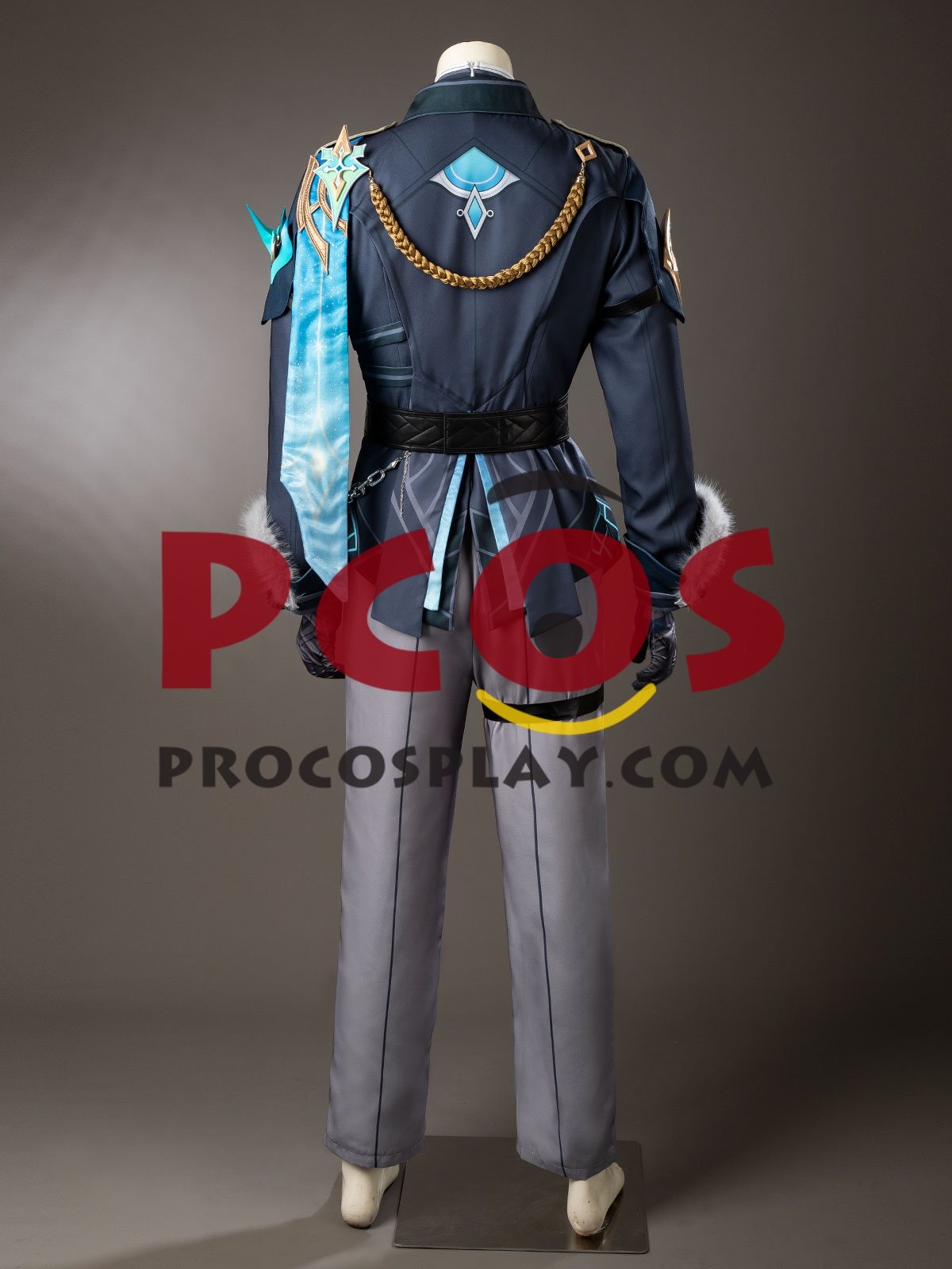 Game Genshin Impact Aether Cosplay Costume Snezhnaya Version C10135E