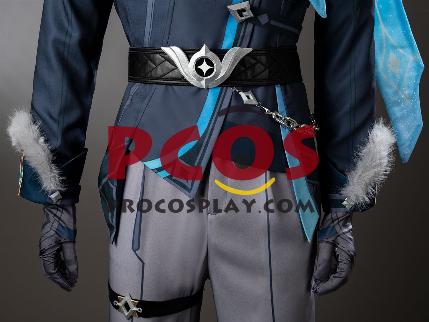 Game Genshin Impact Aether Cosplay Costume Snezhnaya Version C10135E