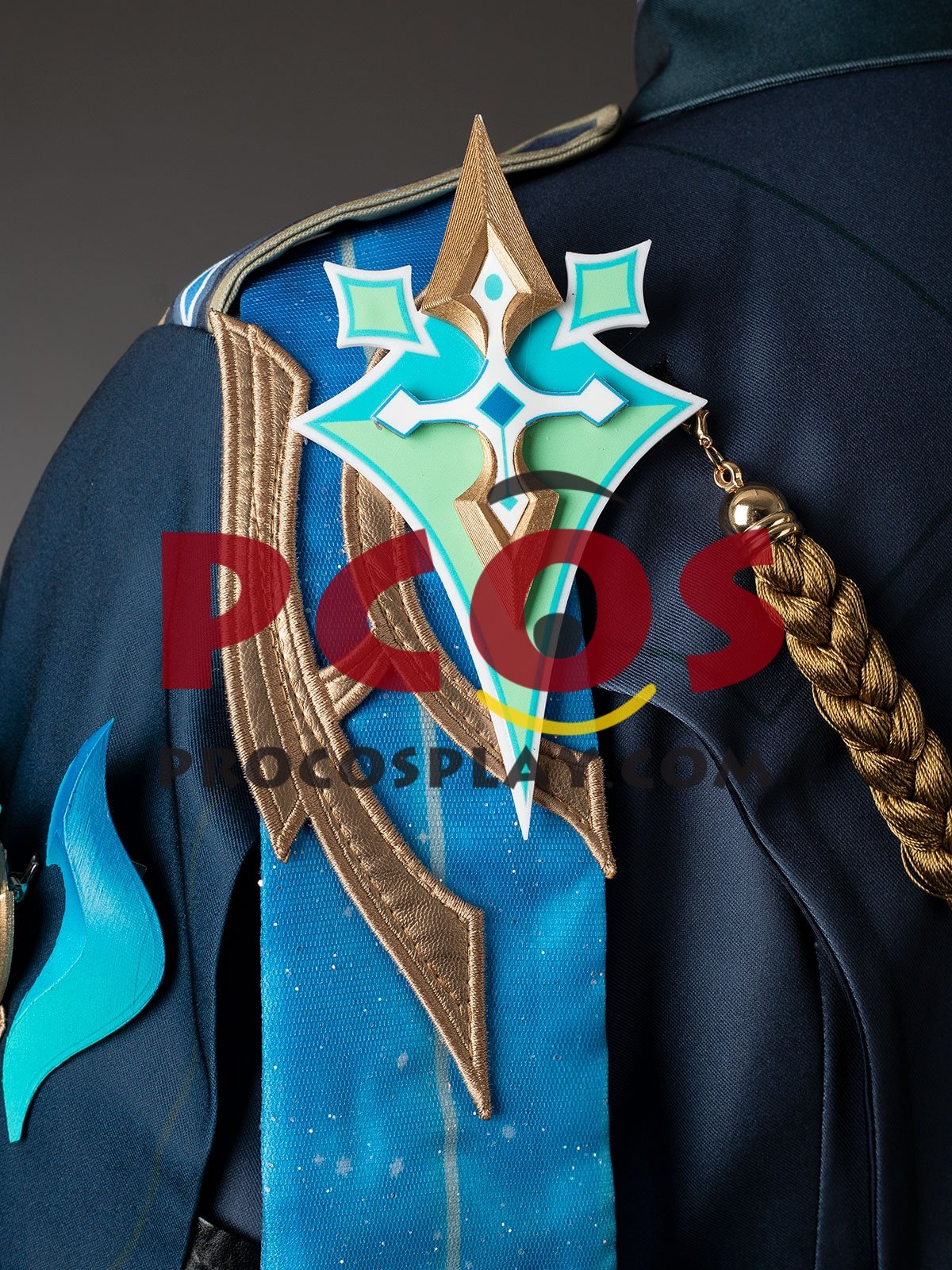 Game Genshin Impact Aether Cosplay Costume Snezhnaya Version C10135E