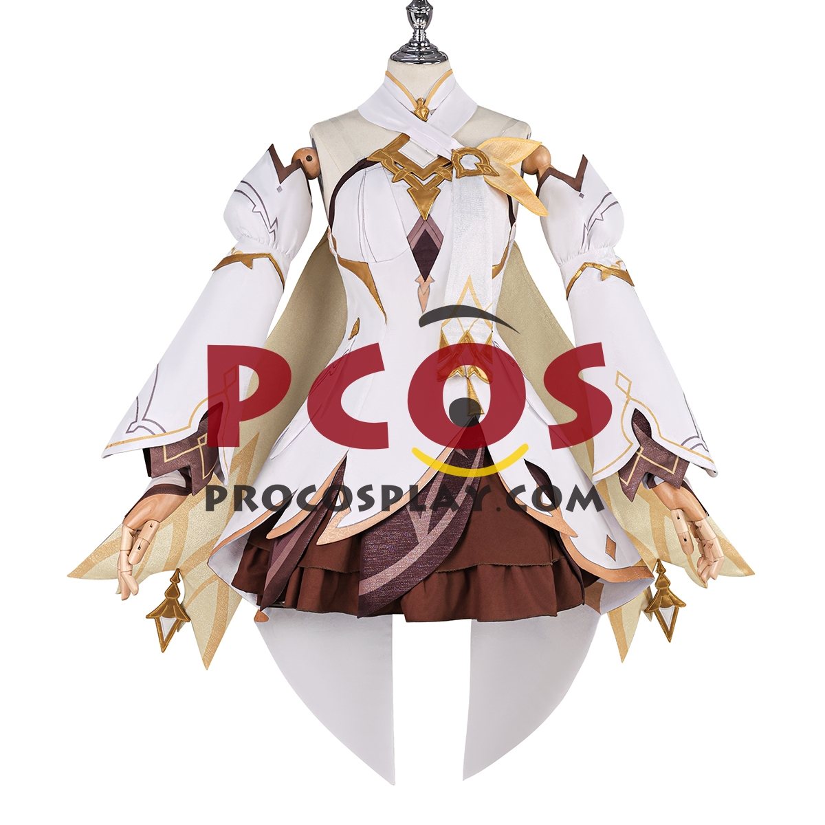 (image for) Game Genshin Impact Lumine Cosplay Costume Budget-friendly Version C09997E