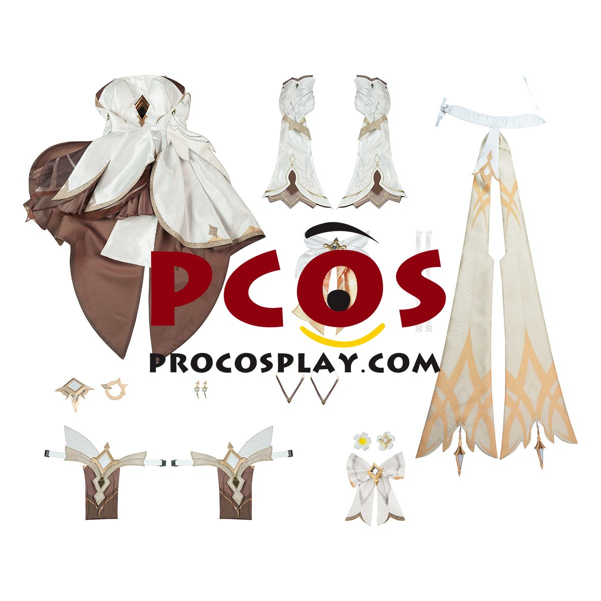 Game Genshin Impact Lumine Game Skin Cosplay Costume C09920