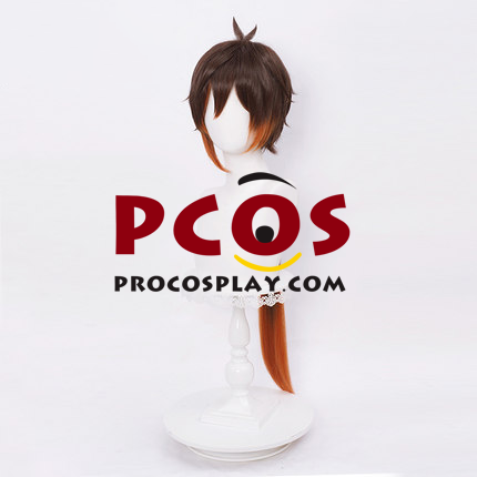 Genshin Impact Zhongli Cosplay Wig C00038