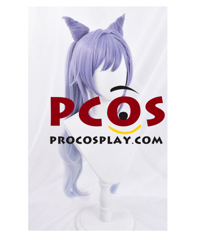 Genshin Impact Keqing Cosplay Wig C00003