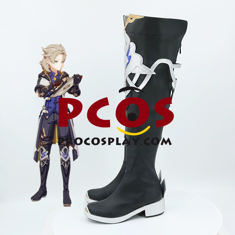 Genshin Impact Albedo Cosplay Shoes mp006329