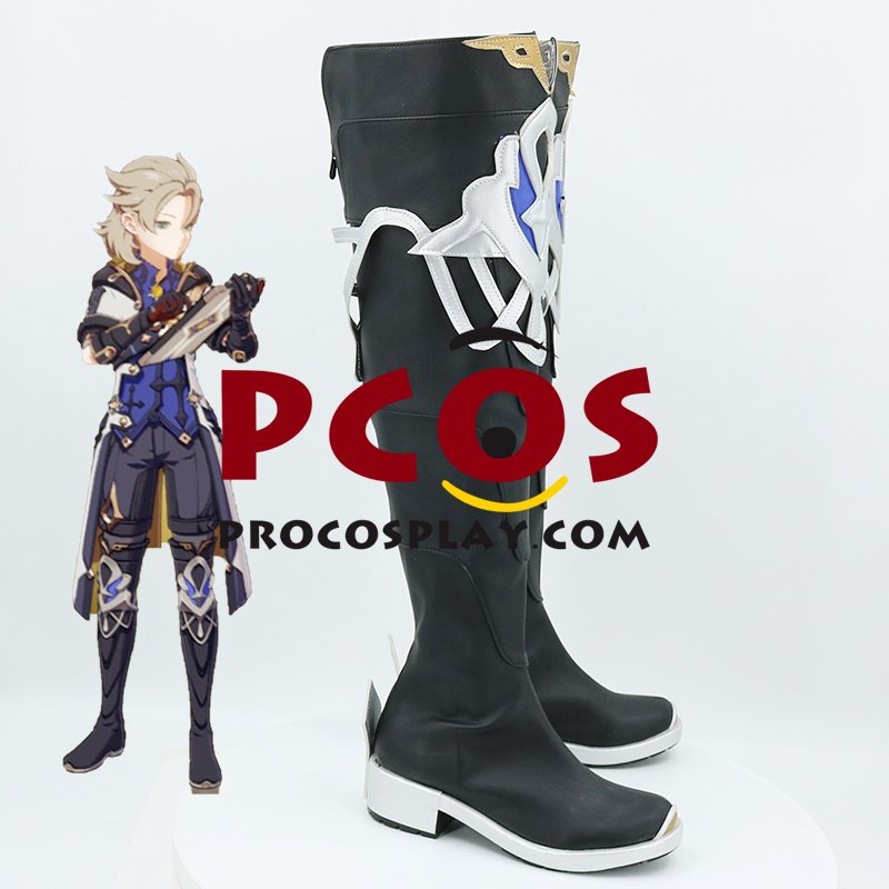Genshin Impact Albedo Cosplay Shoes mp006329