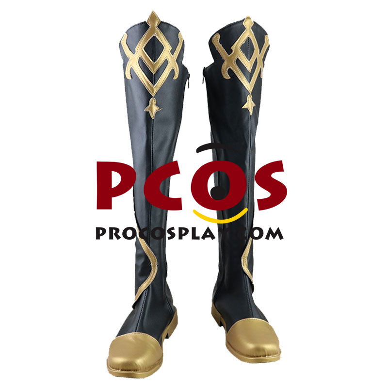 (image for) Genshin Impact Traveler Aether Cosplay Shoes C00104