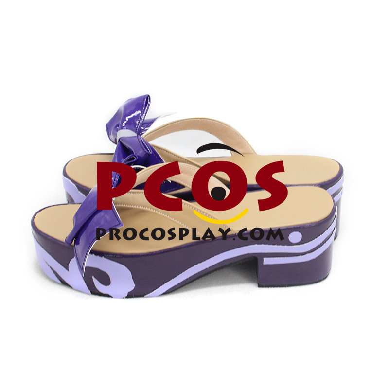 Genshin Impact Sangonomiya Kokomi Cosplay Shoes C00667