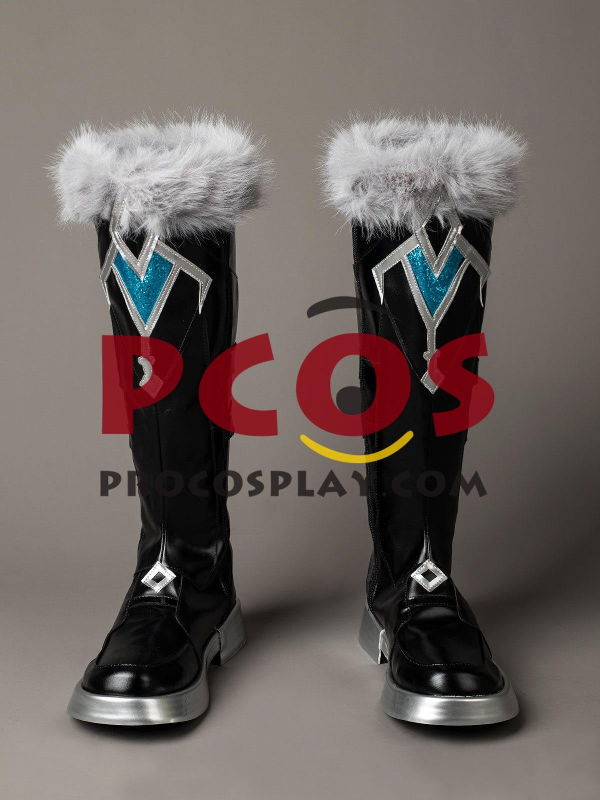 Game Genshin Impact Aether Snezhnaya Version Cosplay Shoes C10135E