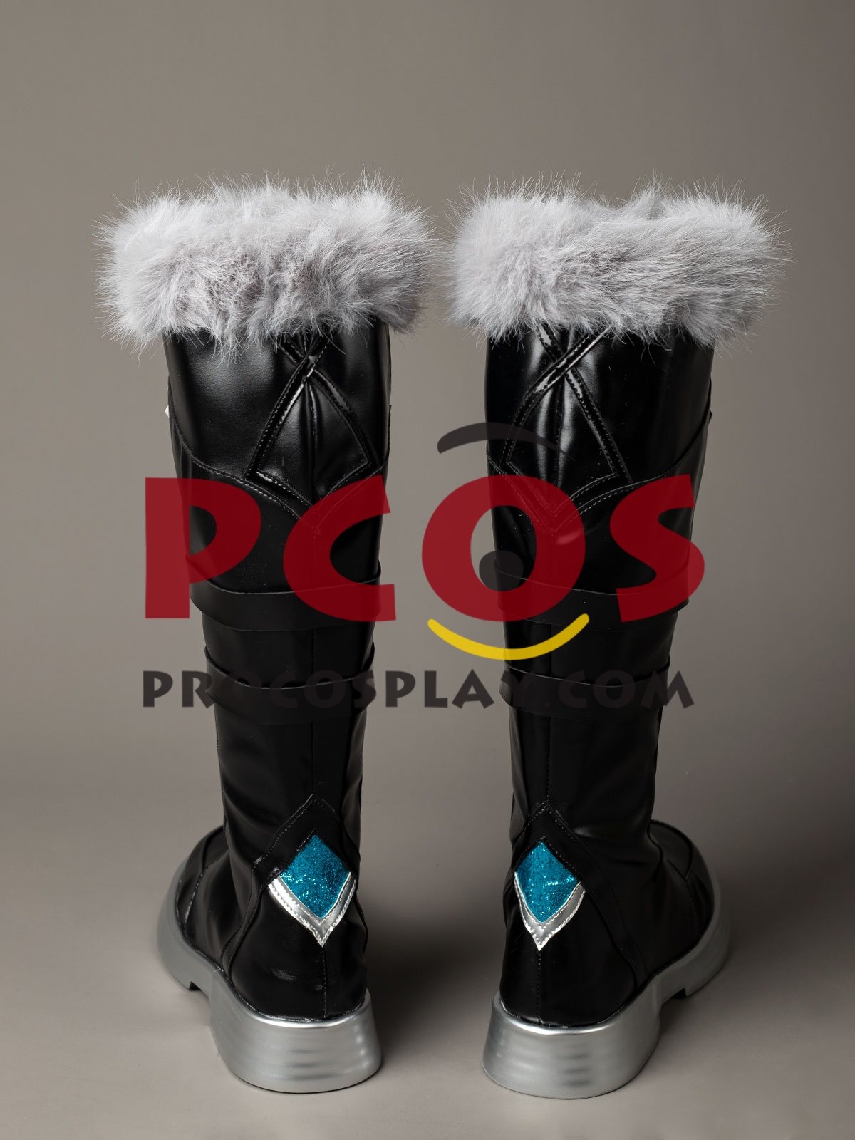 Game Genshin Impact Aether Snezhnaya Version Cosplay Shoes C10135E