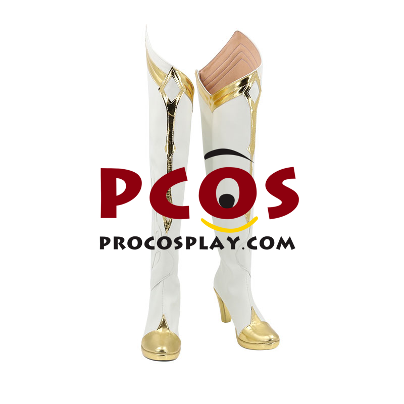 (image for) Genshin Impact Lumine Cosplay Shoes C00105