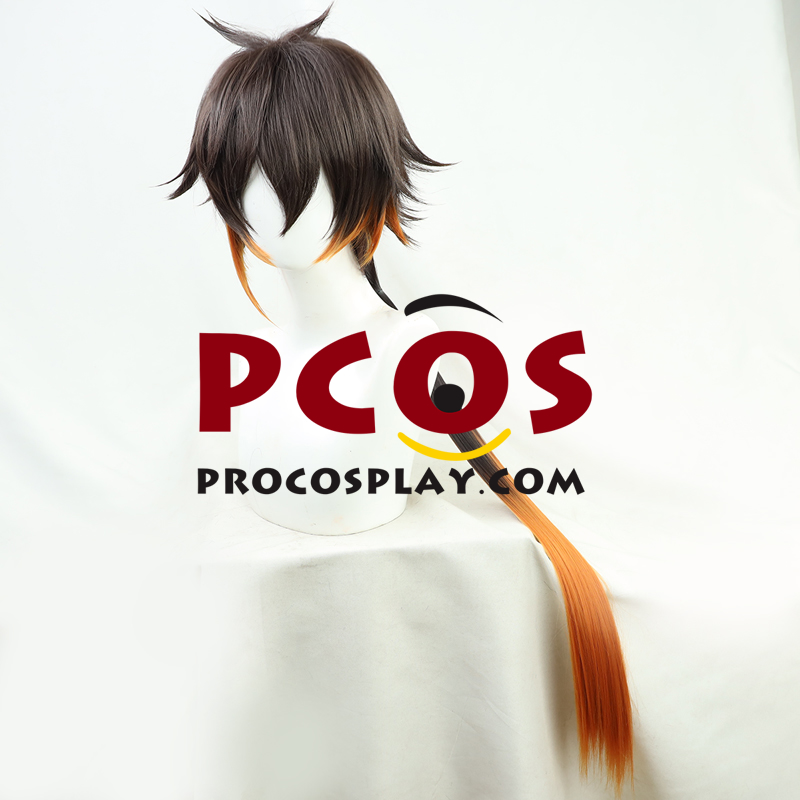 Genshin Impact Zhongli Cosplay Wigs C00408